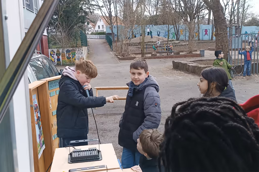 Göttingentour - Grundschule - Abschlusshighlight - Beatboxen mit den Schülern