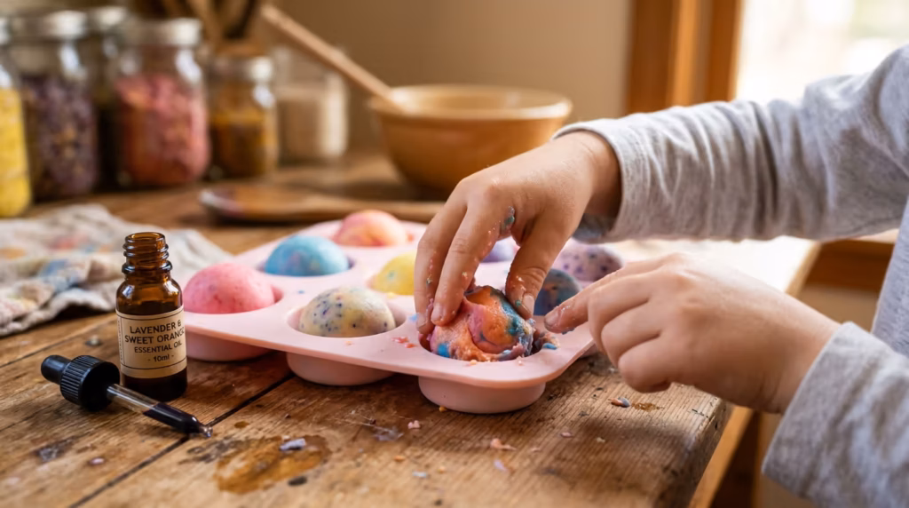 Seifen-Knet-Spass - Handwerk und Herstellung
