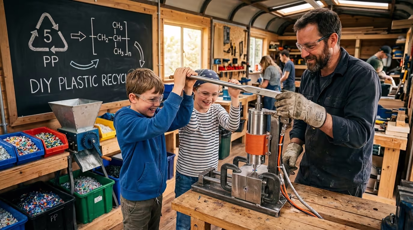 Spritzguss-Erlebnis – Recycling zum Anfassen
